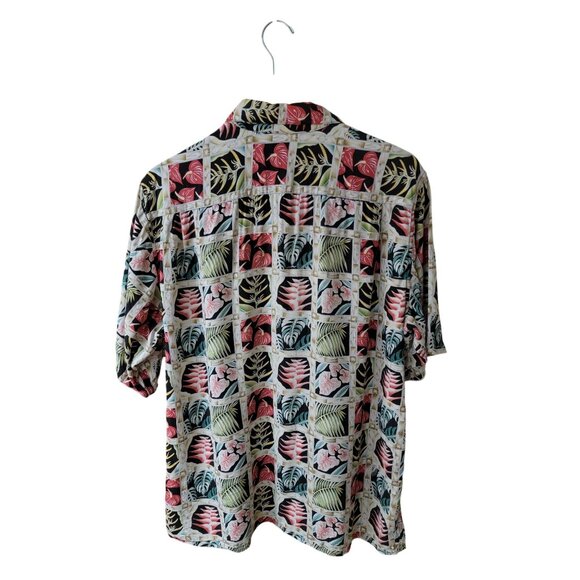 Reyn Spooner Mens Hawaiian Shirt Size XL Floral Pattern - Picture 3 of 4